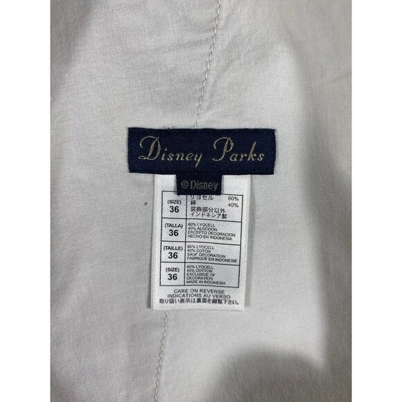Men's Authentic Original Disney Parks Beige/Khaki Shorts - Size: 36 Mickey Logo - Picture 7 of 15